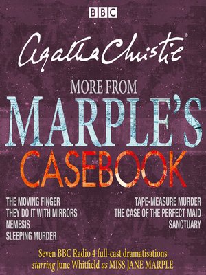 cover image of More from Marple's Casebook